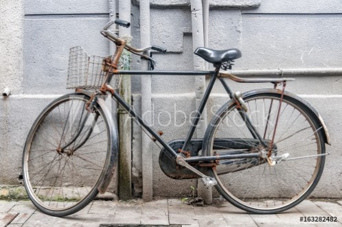 Picture of Old Rusty Bicycle